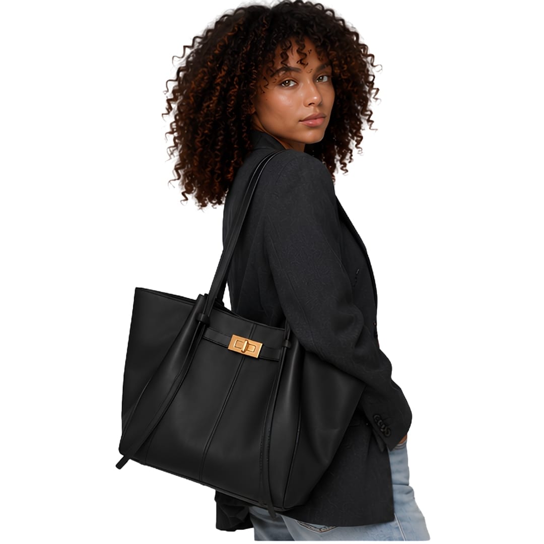 KATALEÏA - Sac à Main de Cours en Cuir Élégant Grande Capacité