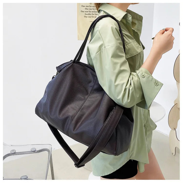 LEA - Sac à Main de Cours en Cuir Souple