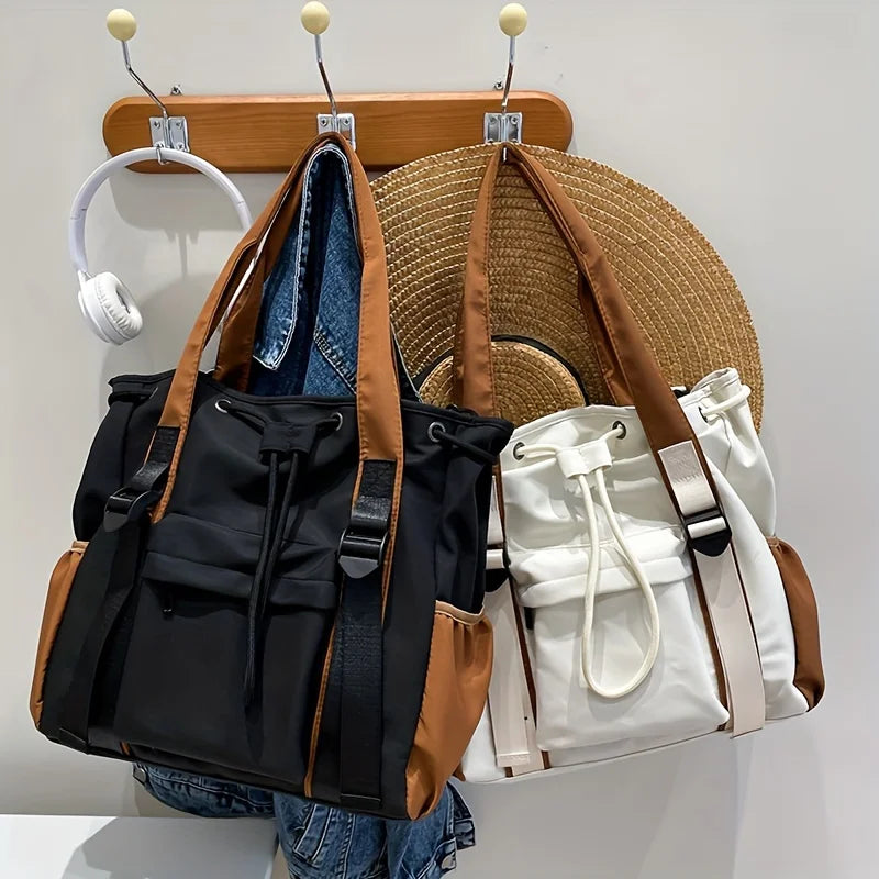 LILYA - Sac à Main Cabas Tissé