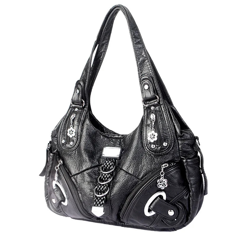 LORIE - Sac à Main de Cours Multipoche Tendance