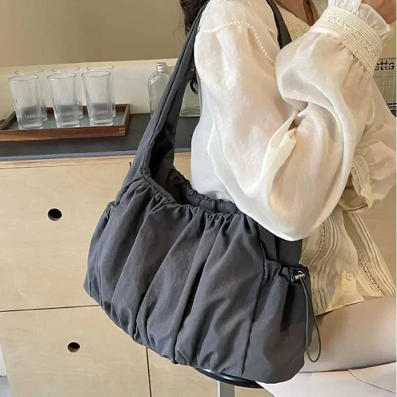 LOUISA - Sac à Main en Tissu à Fermeture Éclair
