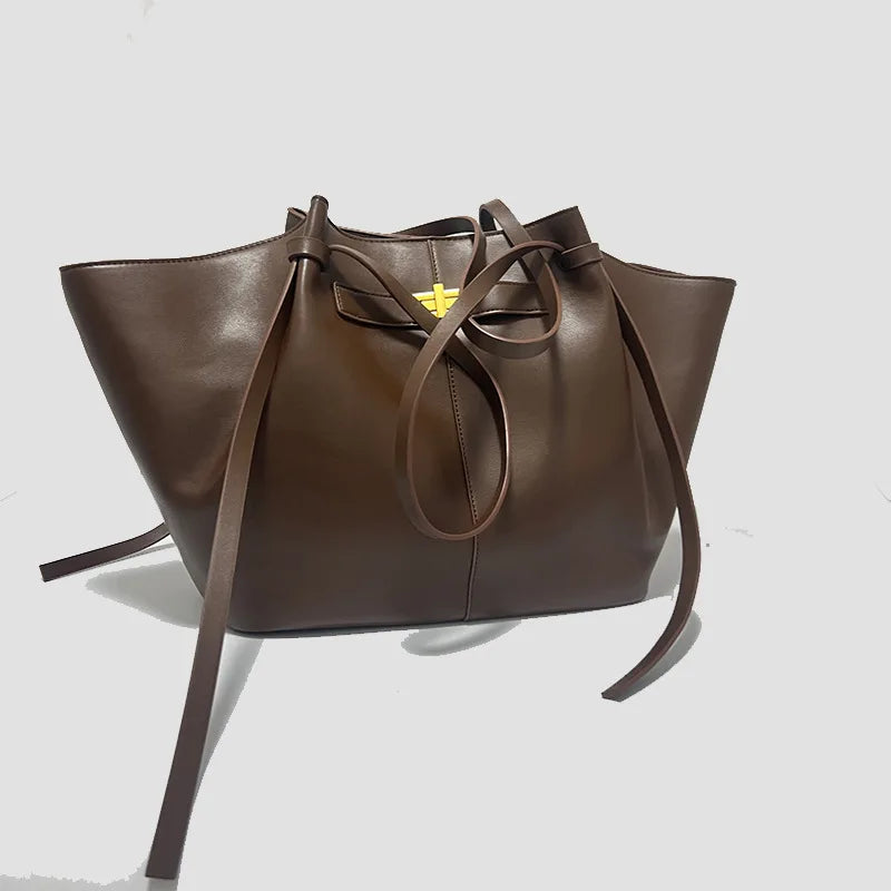 KATALEÏA - Sac à Main de Cours en Cuir Élégant Grande Capacité