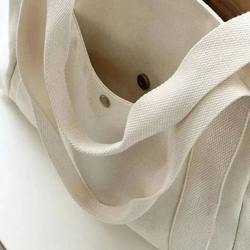 ALFABA - Sac à Main de Cours Fourre-Tout en Toile