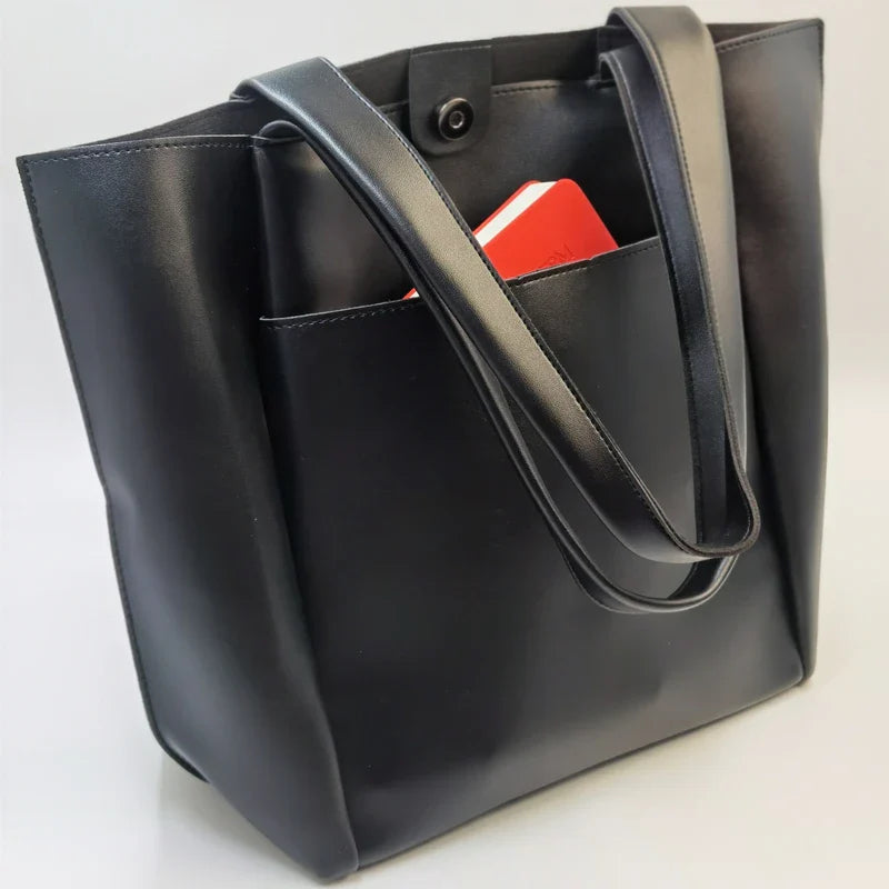 AURELIA - Grand Sac à Main de Cours en Cuir Souple