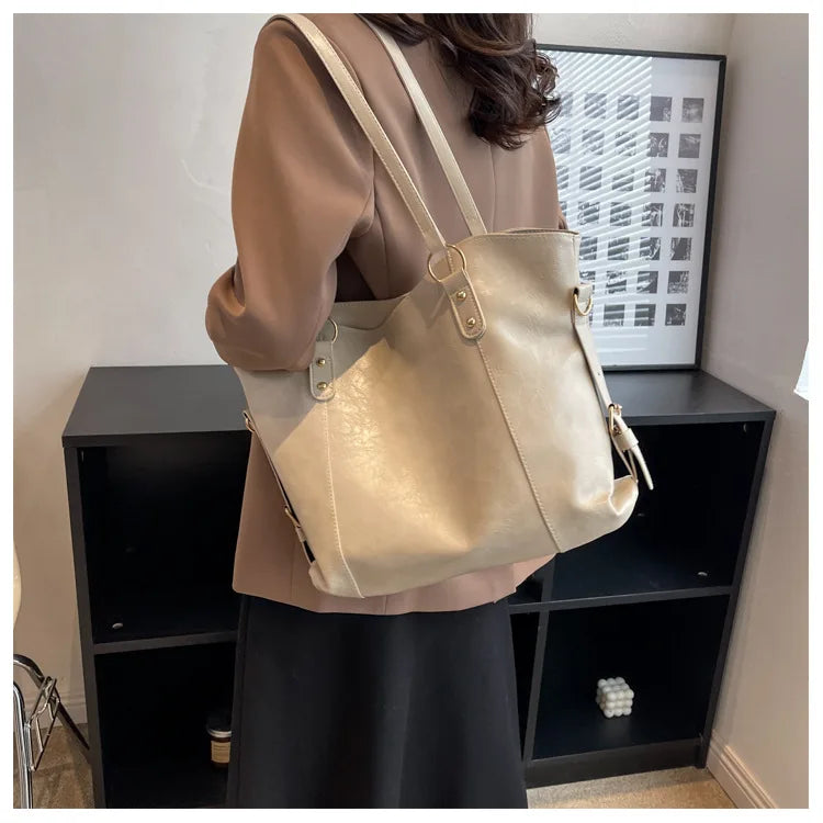 ROSE - Grand Sac à Main de Cours Élégant