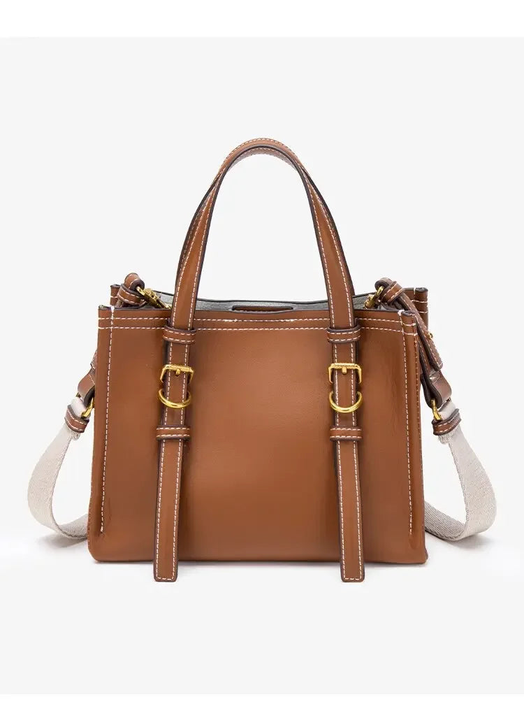 NATHY - Petit Sac à Main de Cours en Bandoulière