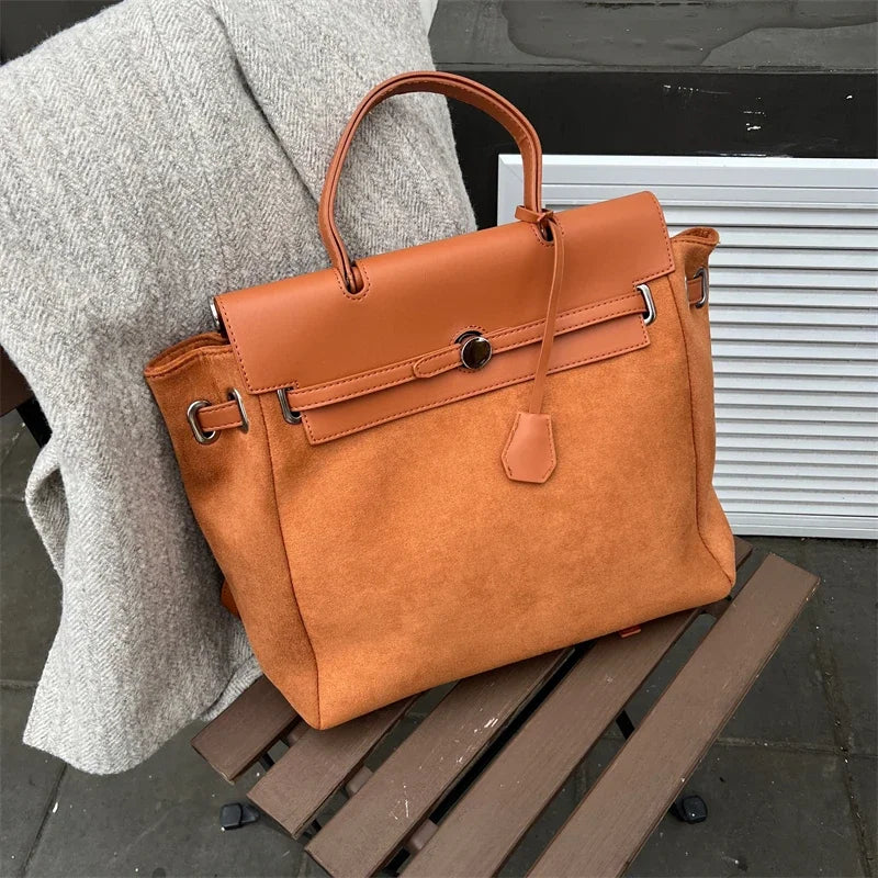 JESSICA - Sac à Main de Cours Vintage à Bandoulière