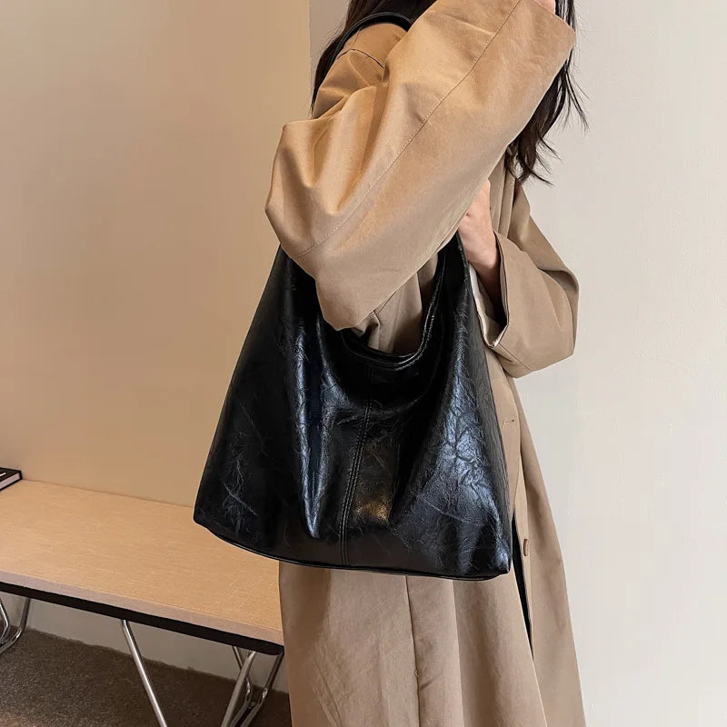 JENNA - Grand Sac à Main Fourre-Tout en Cuir Chic