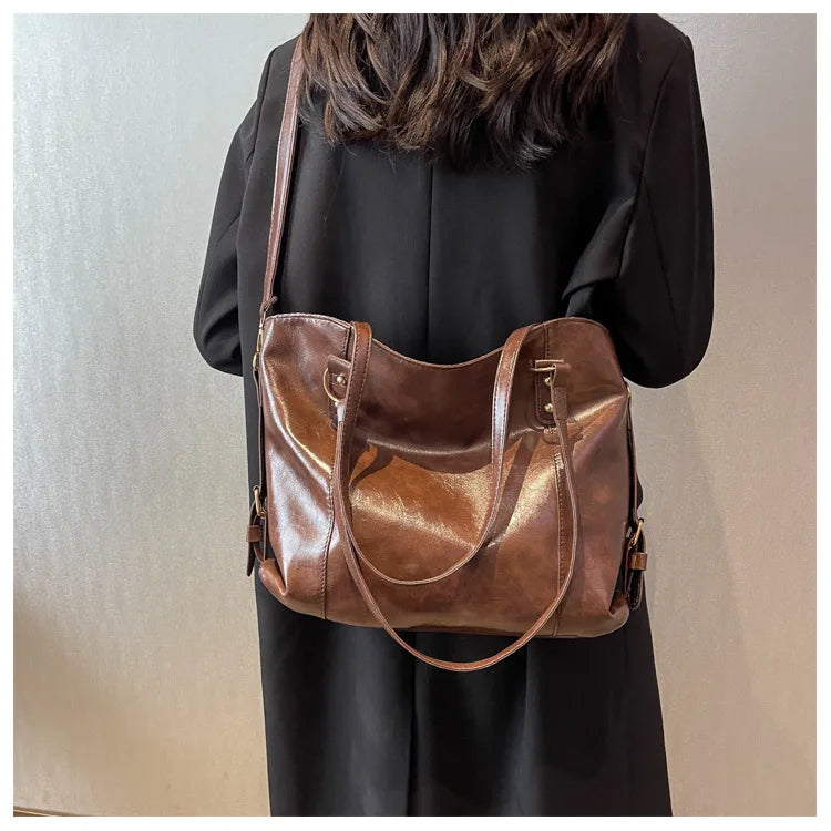 ROSE - Grand Sac à Main de Cours Élégant