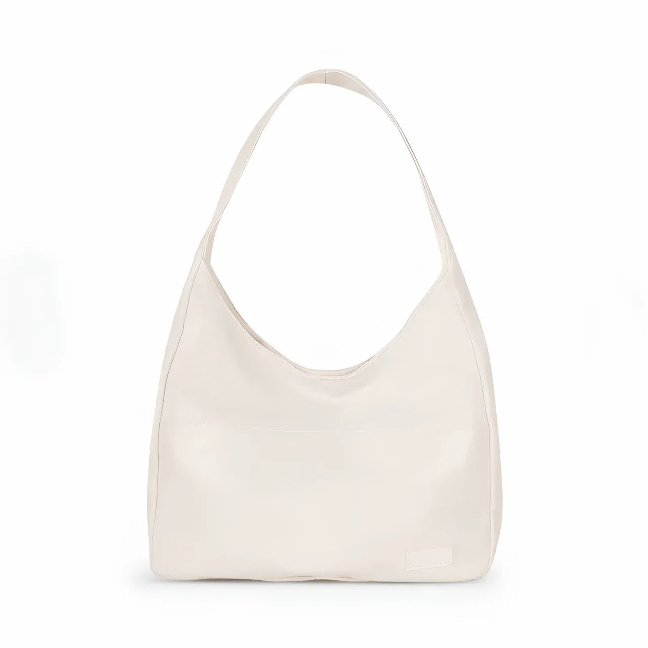 AGATHA - Grand Sac à Main en Cuir Blanc Élégant