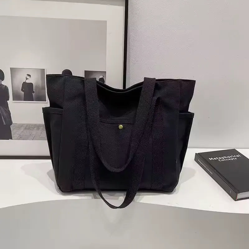 ALFABA - Sac à Main de Cours en Toile
