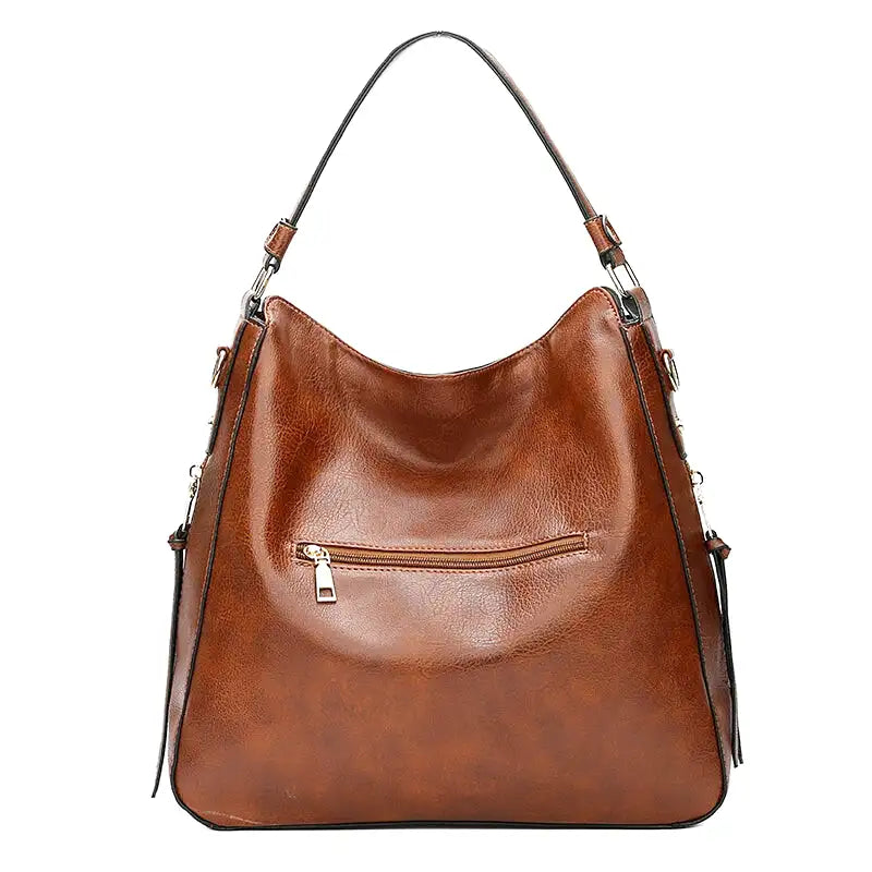 AURA - Sac à Main Large Bandoulière en Cuir