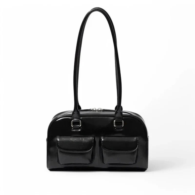 BRILLA - Sac à Main Elégant en Cuir Multipoches