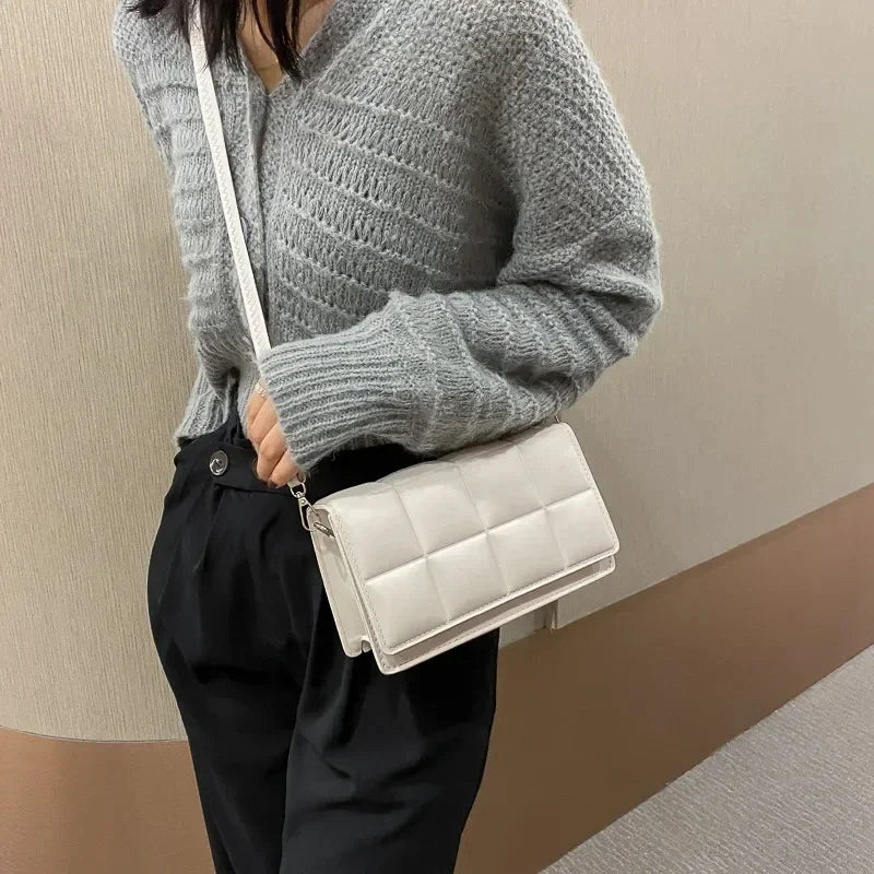 CAMILA - Petit Sac à Main en Cuir Matelassé