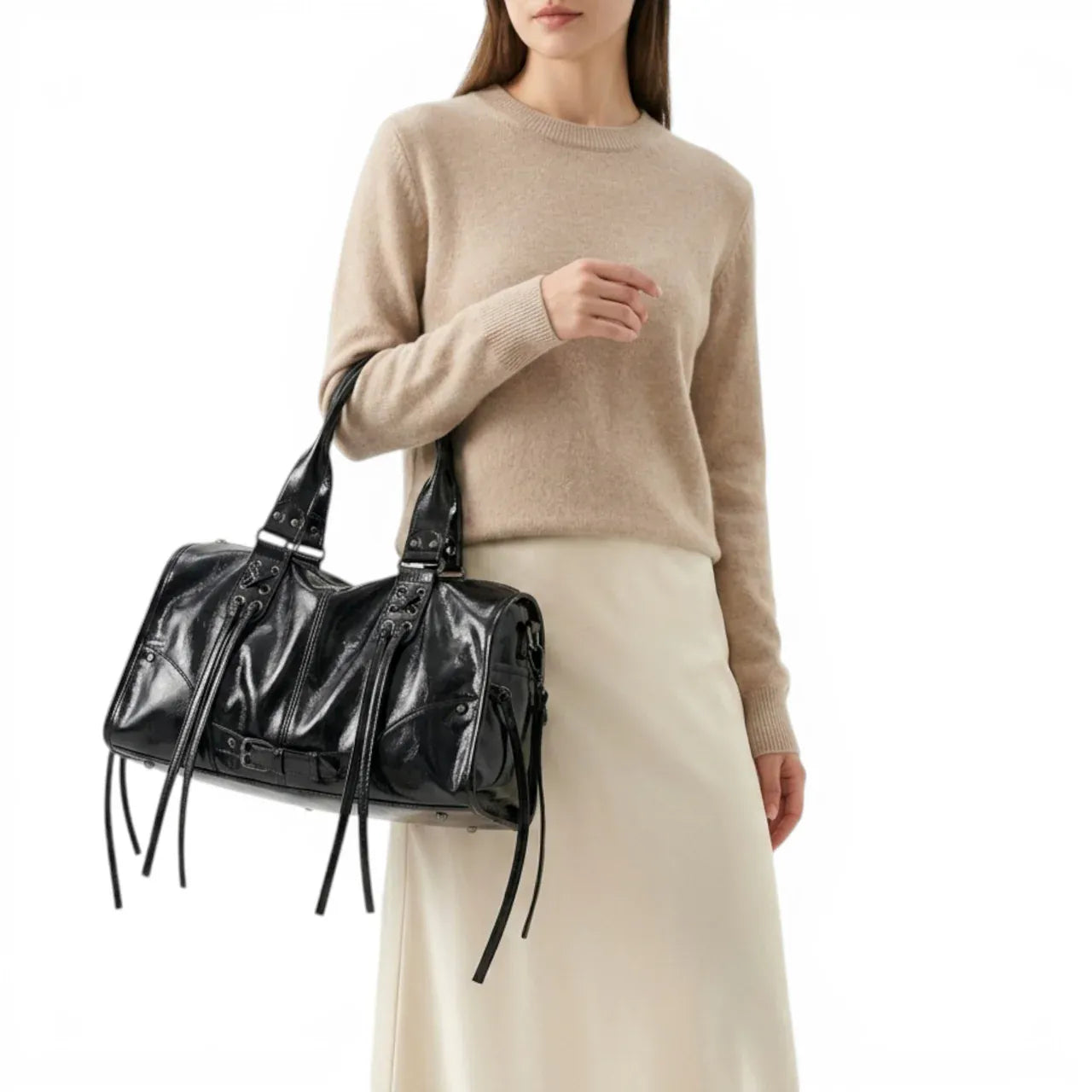 IRYA - Sac à Main de Cours Bandoulière Femme Tendance
