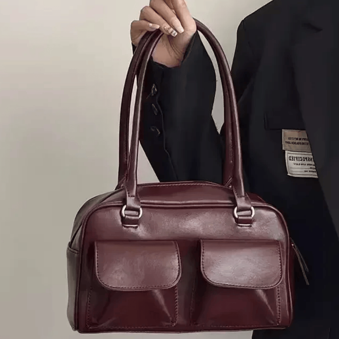 LADY - Sac à Main Élégant en Cuir Multipoches