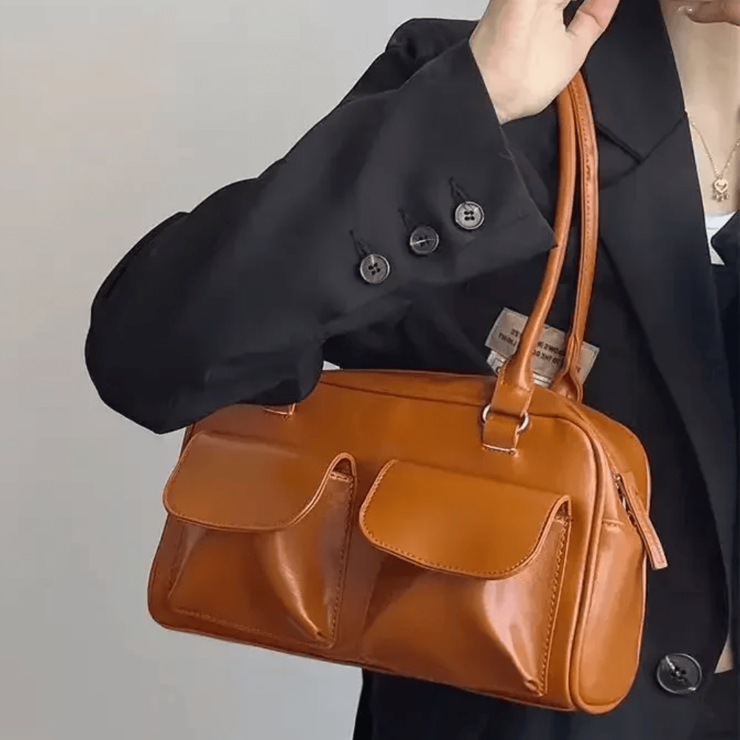 LADY - Sac à Main Élégant en Cuir Multipoches