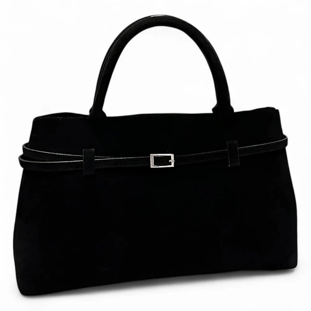 LEONIE - Grand Sac à Main Élégant en Daim