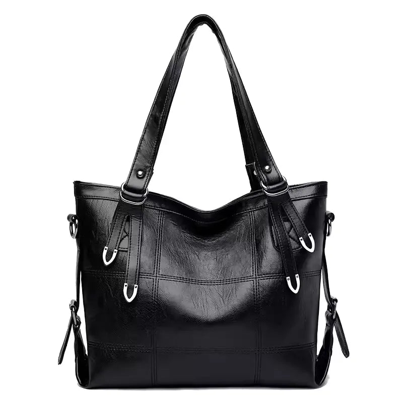 LUNA - Sac à Main de Cours Cuir Souple Vintage