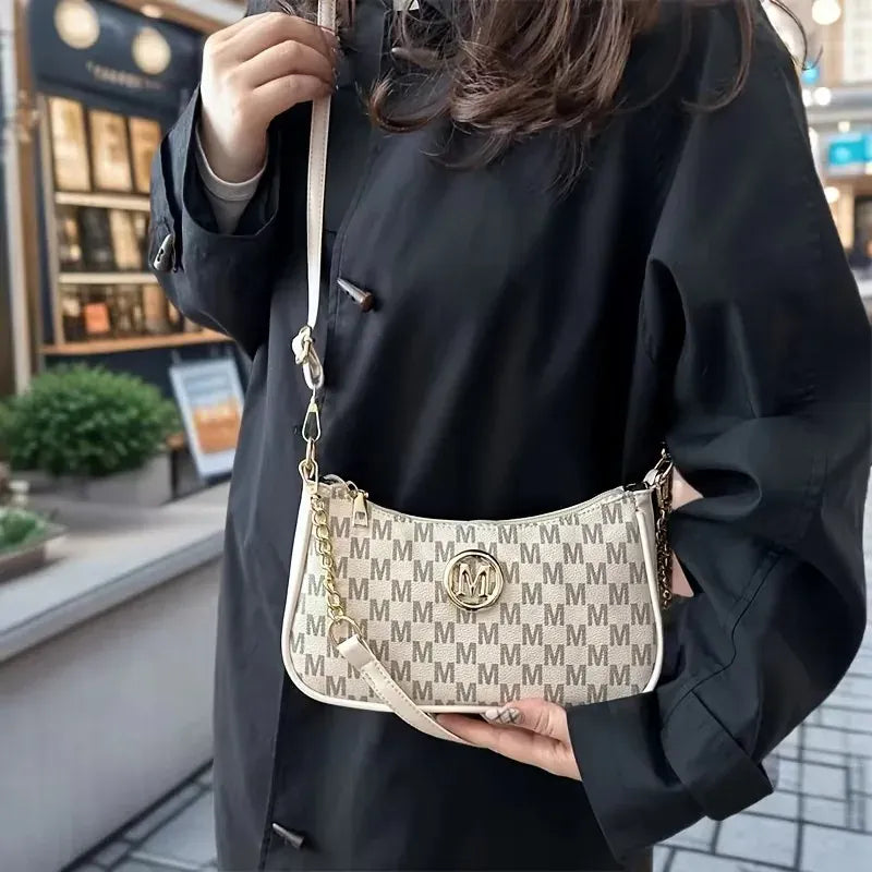 Millie - Sac Épaule à Chaîne Dorée