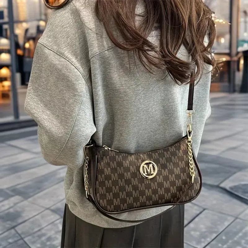 Millie - Sac Épaule à Chaîne Dorée