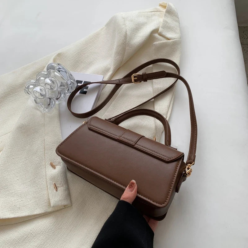 Olivia - Petit Sac à Main en Cuir Lisse