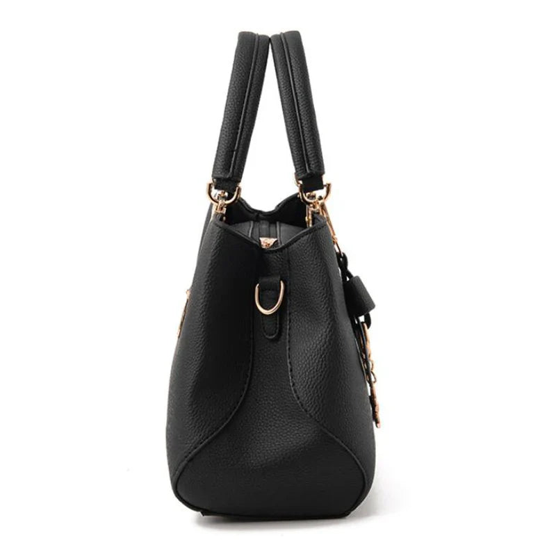 Pilla - Sac à Main Spacieux à Bandoulière en Cuir Grainé