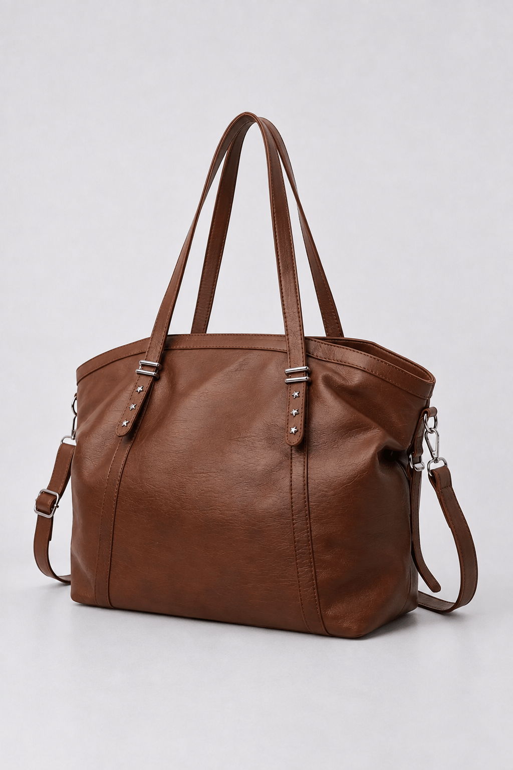 GAIA - Grand Sac à Main de Cours en Cuir