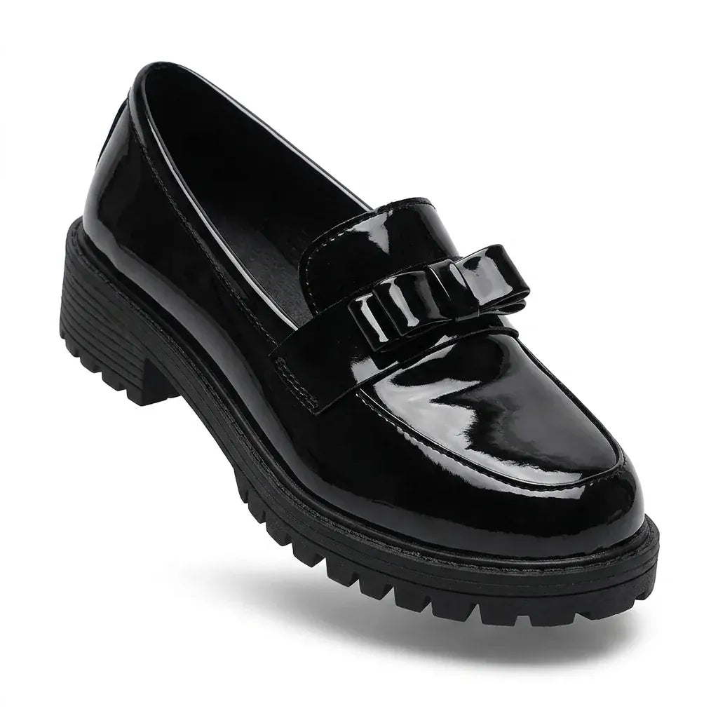 Valentina – Mocassin Femme Verni Elegant