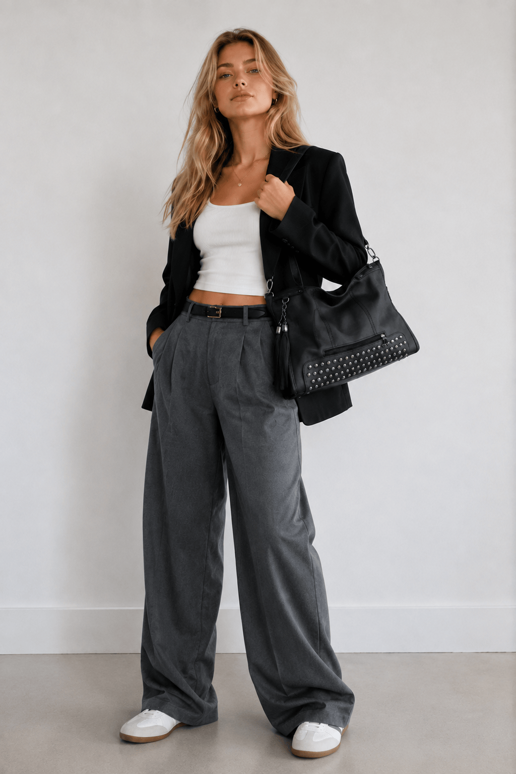 MAELIA - Sac à Main de Cours Rétro à Bandoulière