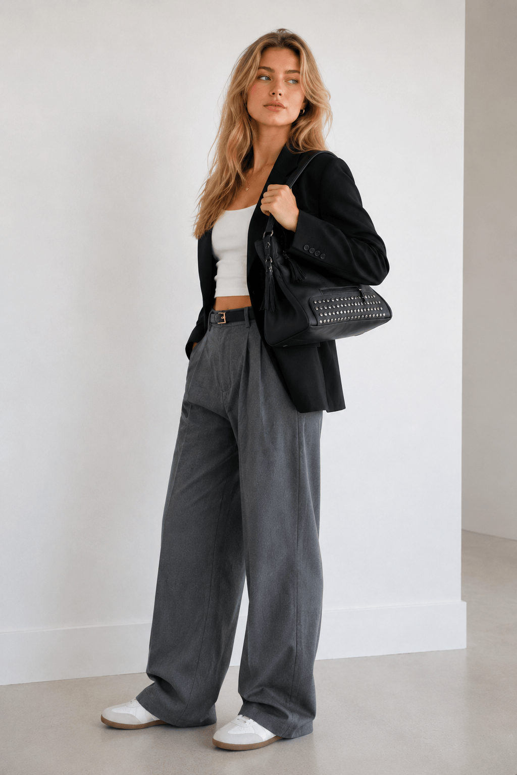 MAELIA - Sac à Main de Cours Rétro à Bandoulière