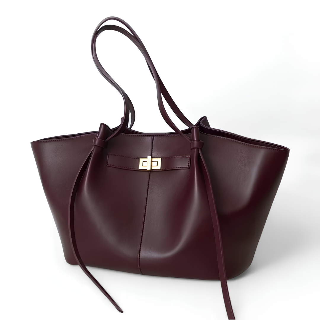 KATALEÏA - Sac à Main de Cours en Cuir Élégant Grande Capacité