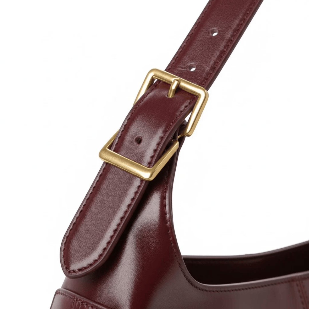 EVINA - Sac à Main de Cours en Cuir Vernis