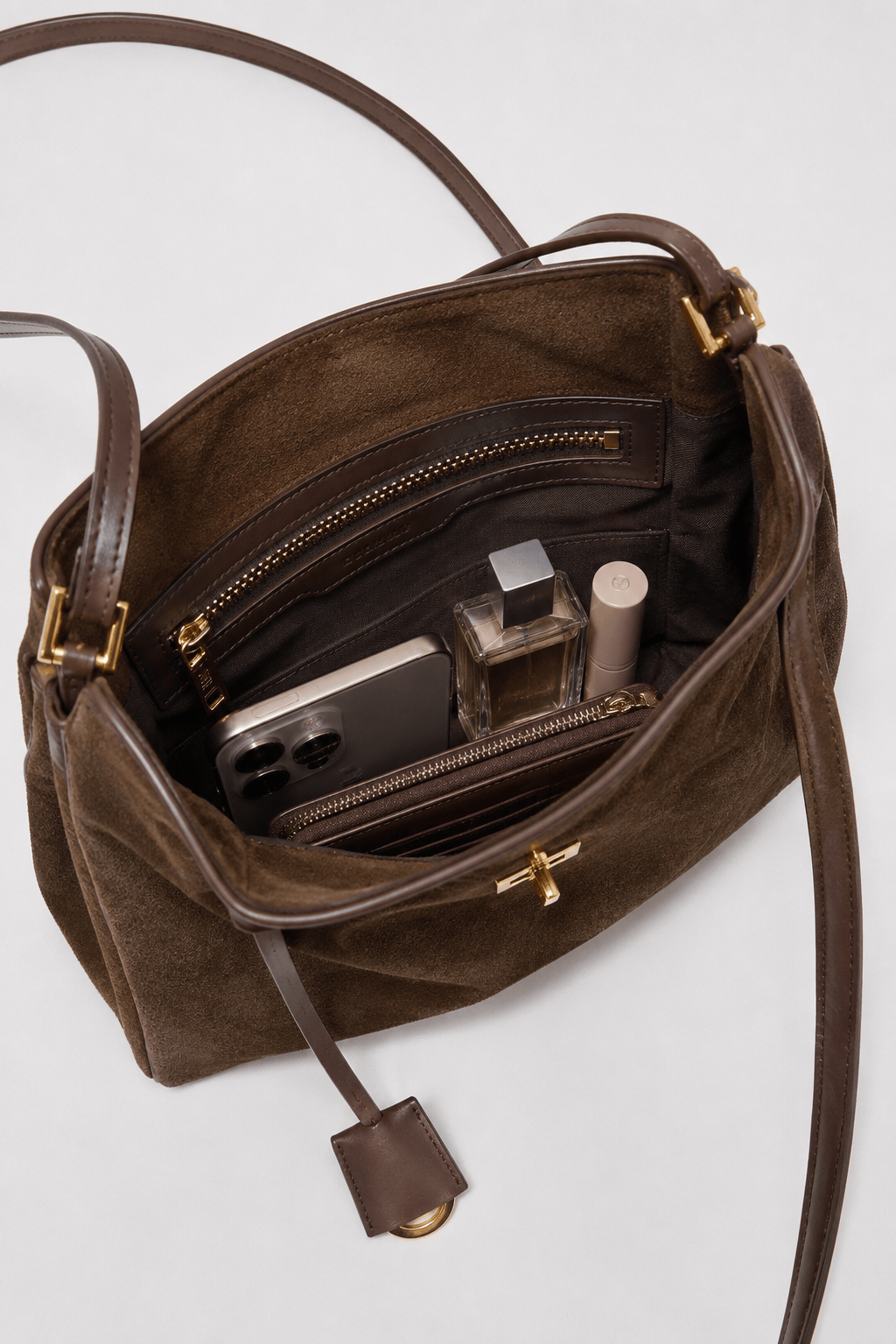KELIA - Grand Sac à Main Chic en Daim
