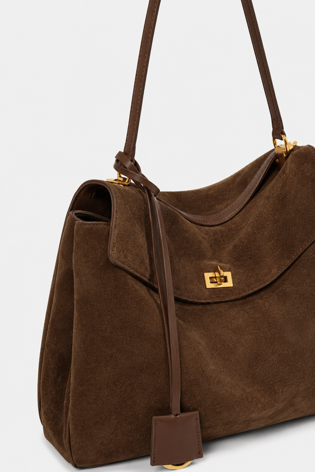 KELIA - Grand Sac à Main Chic en Daim