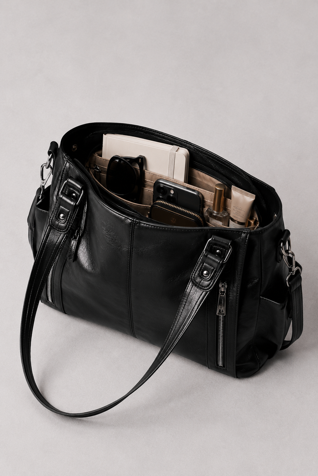 ALBA - Sac à Main de Cours Multipoches
