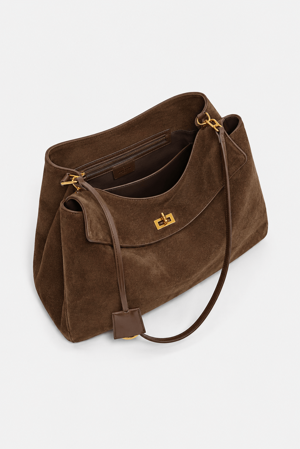 KELIA - Grand Sac à Main Chic en Daim