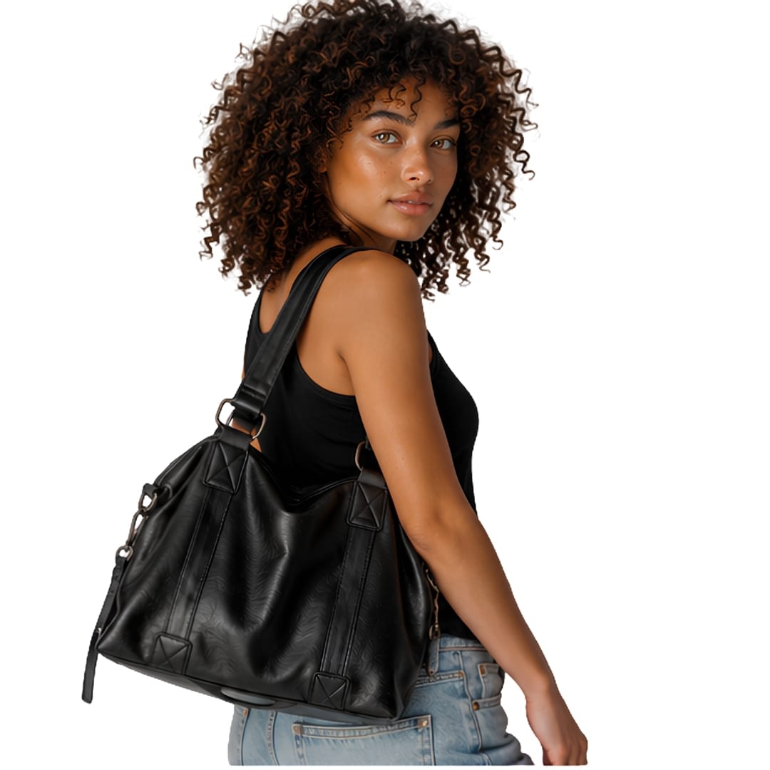 LISA - Grand Sac à Main de Cours Élégant