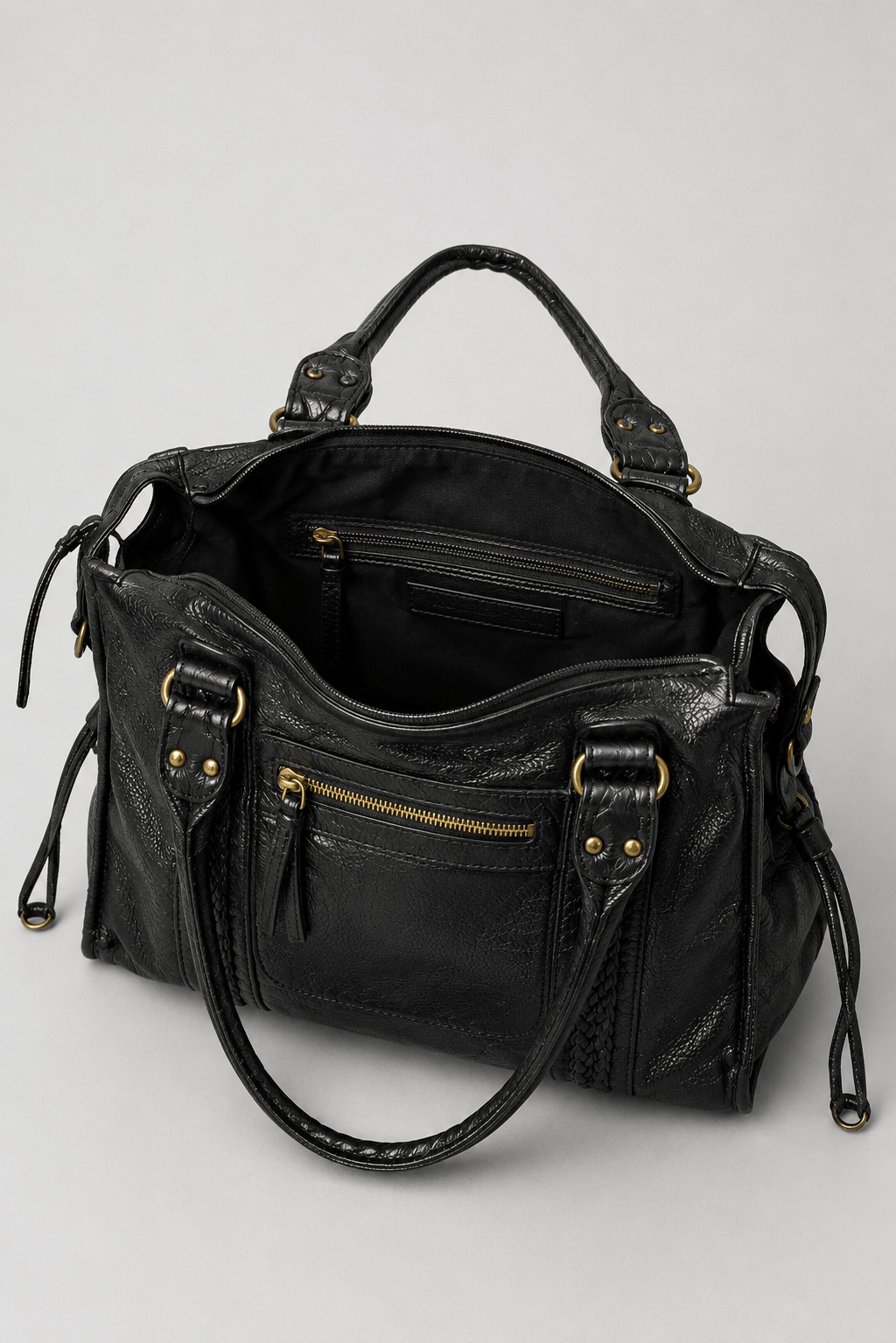 TOKYO - Sac à Main de Cours Bandoulière en Cuir