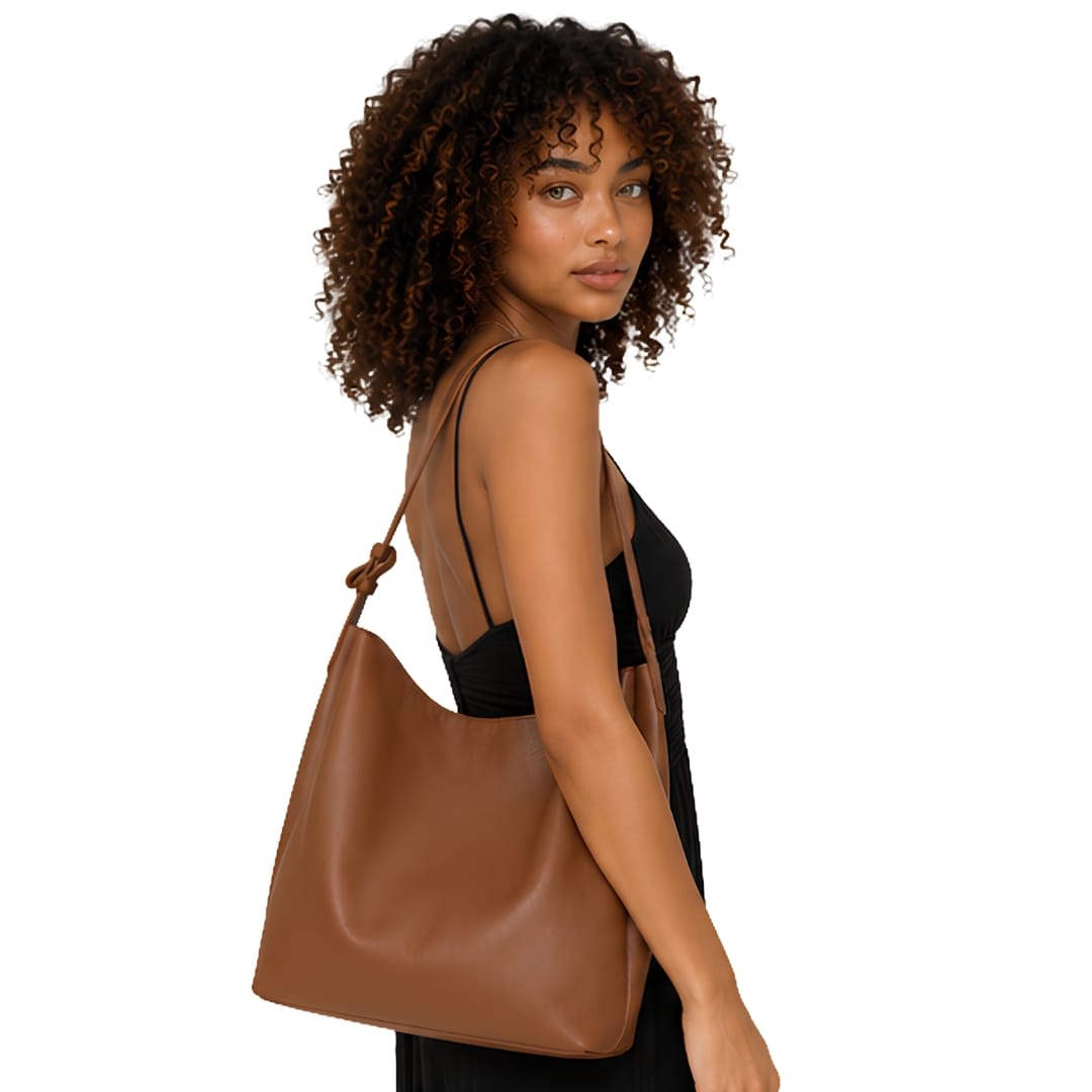 FENZA - Sac à Main Epaule Grande Capacité en Cuir avec Pochette