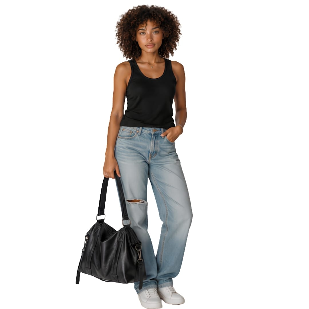 LISA - Grand Sac à Main de Cours Élégant