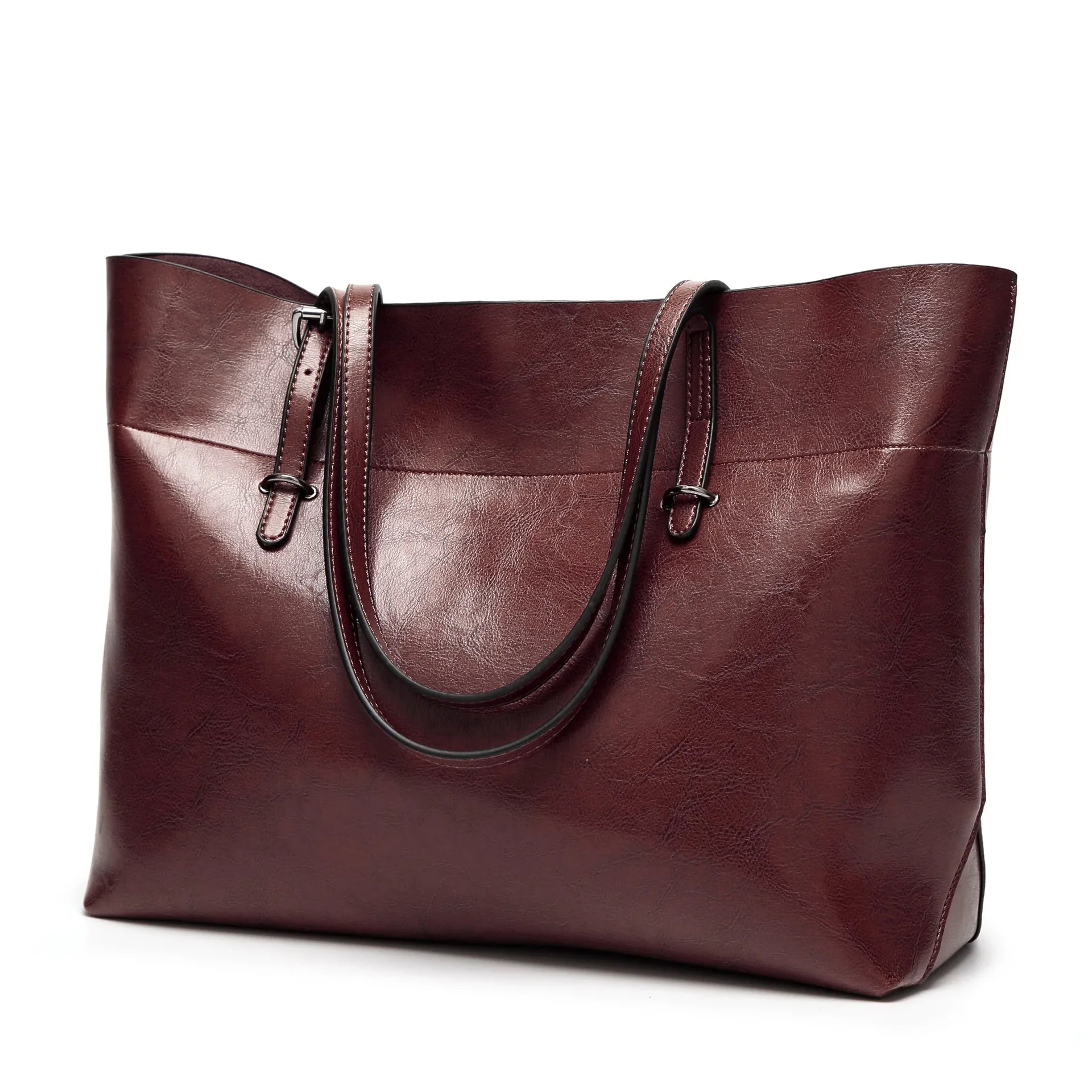 AYLA - Sac à Main de Cours en Cuir Lisse