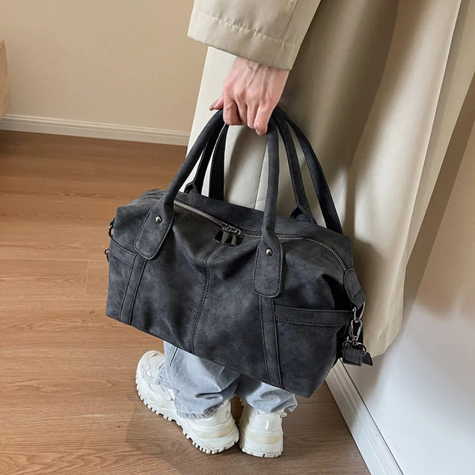 JULIA - Sac à Main de Cours Fourre-Tout en Cuir
