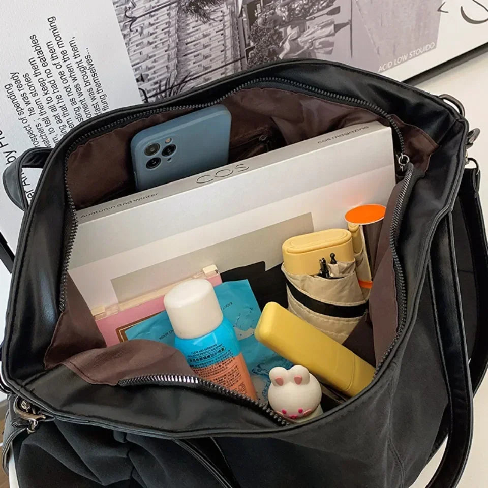 MAELIA - Sac à Main de Cours Rétro à Bandoulière