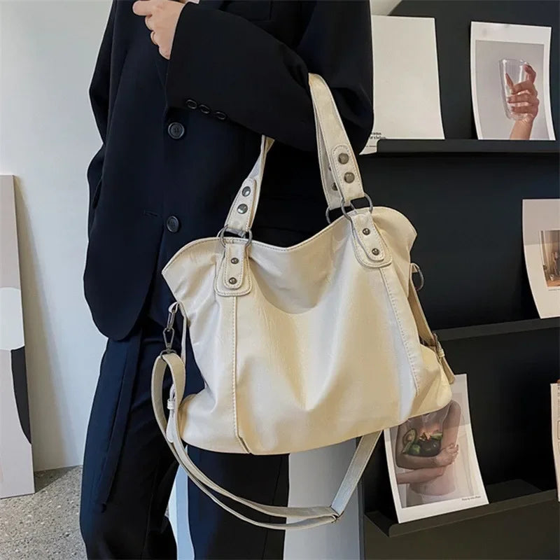 ÉLORA - Sac à Main de Cours de Luxe en Cuir