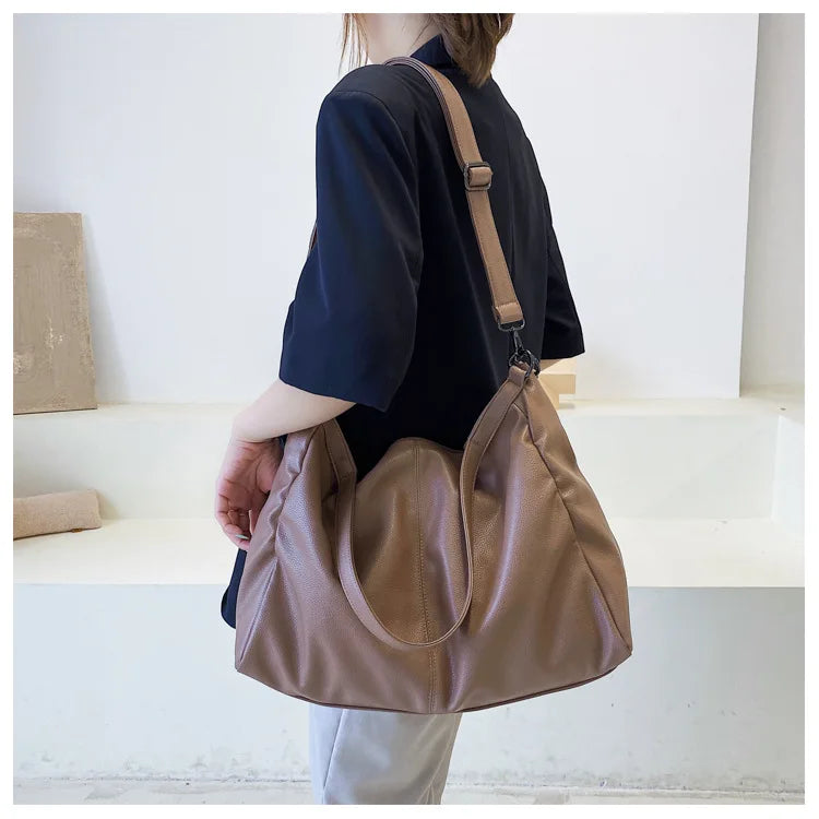 LEA - Sac à Main de Cours en Cuir Souple