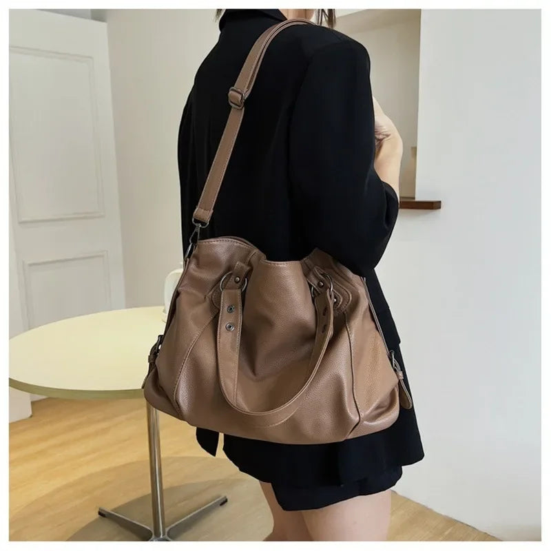 ÉLORA - Sac à Main de Cours de Luxe en Cuir