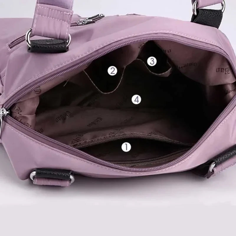 ROMY - Sac à Main de Cours Foure-Tout Multi-Poches