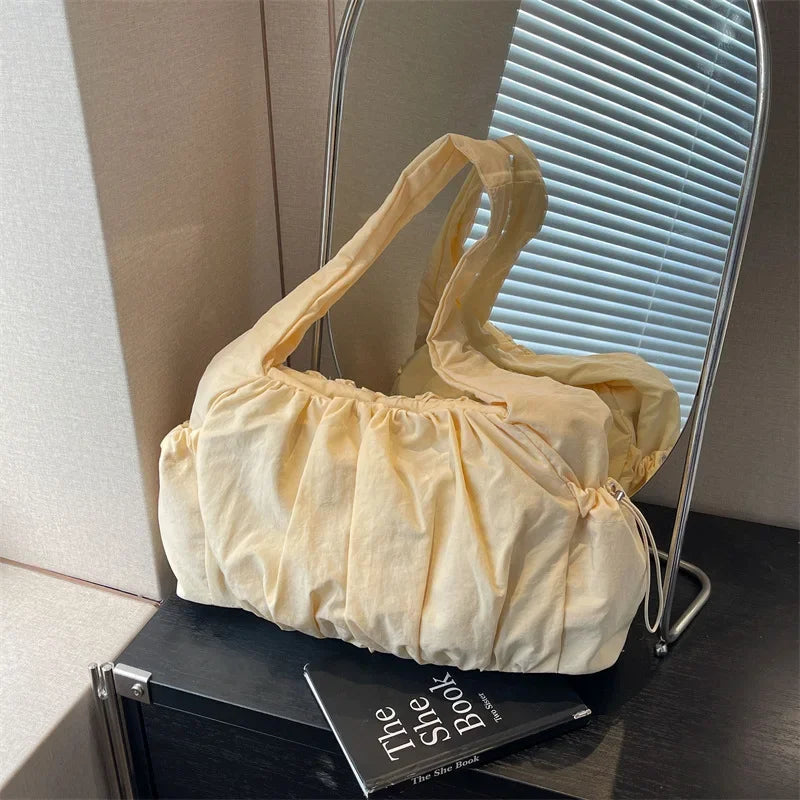 LOUISA - Sac à Main en Tissu à Fermeture Éclair