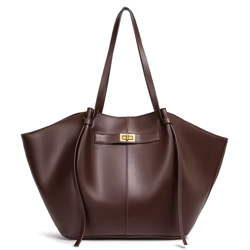 KATALEÏA - Sac à Main de Cours en Cuir Élégant Grande Capacité